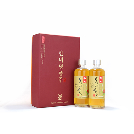 한비오가피술25선물세트(25도_375ml*2병) 작은이미지 1